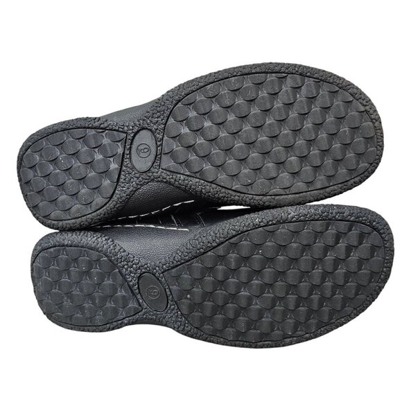 Wanderlust Gabi 2 Waterproof Moto Buckle Sherpa Black Mid Boot - Picture 9 of 14